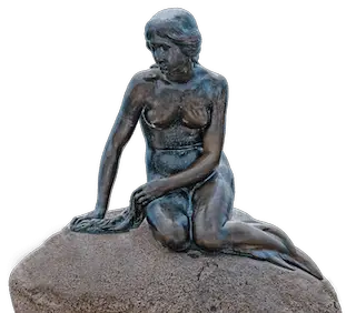 little mermaid copenhagen bronze statue