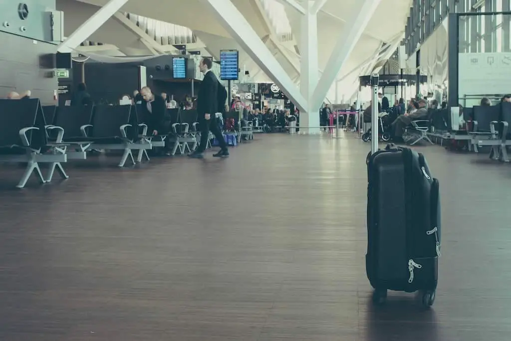 departure area airport